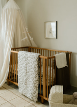 Load image into Gallery viewer, 'WOODLAND' NURSERY - PREMIUM MUSLIN CRIB QUILT & SHAM SET