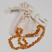 Load image into Gallery viewer, Saga Copenhagen- Amber kid's Necklace-Honey