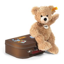 Load image into Gallery viewer, Steiff - Fynn Teddy Bear In Suitcase