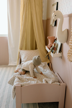 Load image into Gallery viewer, 'DAINTY FLORAL' - PREMIUM MUSLIN CRIB QUILT & SHAM SET