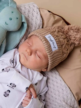 Load image into Gallery viewer, Hazelnut Organic Knit Beanie