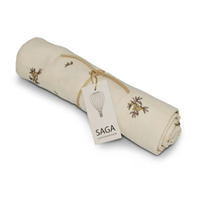 Load image into Gallery viewer, Saga Copenhagen- Sea Buckthorn swaddle 100% organic cotton