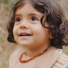Load image into Gallery viewer, Saga Copenhagen- Amber kid's Necklace-Honey