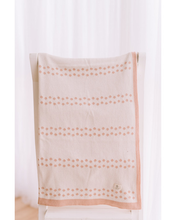 Load image into Gallery viewer, dots pink baby blanket