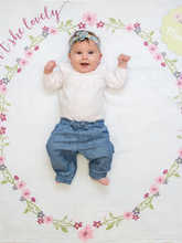 Load image into Gallery viewer, Baby's 1st Year Swaddle & Milestone Cards - Isn't She Lovely