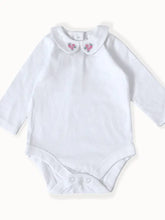Load image into Gallery viewer, Rose Heather Knit Baby Romper+Bodysuit+Tights (3 Piece Set)