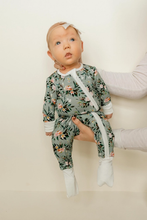 Load image into Gallery viewer, Bamboo Baby Clothing Jumpsuit 0-3 Months - Botanical