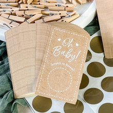Load image into Gallery viewer, Kraft Baby Shower Game Set