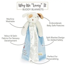 Load image into Gallery viewer, Bunnies by the bay skippit puppy buddy blanket