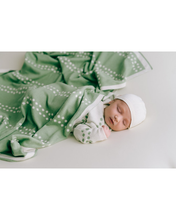 Load image into Gallery viewer, Micu Micu Dots Mint Blanket