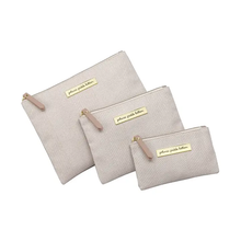 Load image into Gallery viewer, ORGANIZER TRIO - GREY MATTE CABLE STITCH
