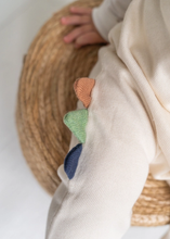 Load image into Gallery viewer, Dino Jacquard Knit Baby Overall Set (Organic Cotton)