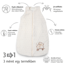 Load image into Gallery viewer, Baby Sleeping Bag "POPCORN OWL" TOG 2