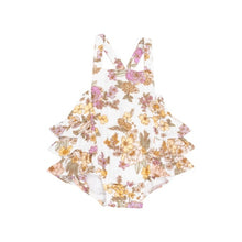 Load image into Gallery viewer, Anna May Floral Ruffle Sunsuit