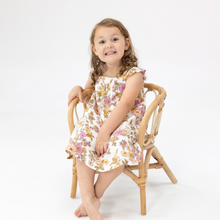 Load image into Gallery viewer, Anna May Floral Sundress & Diaper Cover