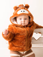 Load image into Gallery viewer, Neutral Hamish Highland Cow Hoodie
