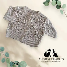 Load image into Gallery viewer, Annie &amp; Charles® BOW cardigan
