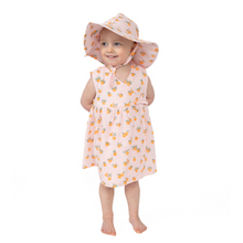 Load image into Gallery viewer, ANGEL DEAR Kimono Dress &amp; Bloomer - Sweet Clementines
