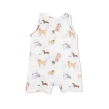 Load image into Gallery viewer, Awesome Dogs - Sleeveless Shortie Romper
