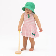 Load image into Gallery viewer, Striped Golf - Polo Tennis Dress
