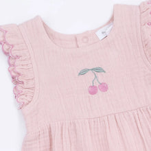Load image into Gallery viewer, Solid Muslin Lotus - Scallop Ruffle Shortie
