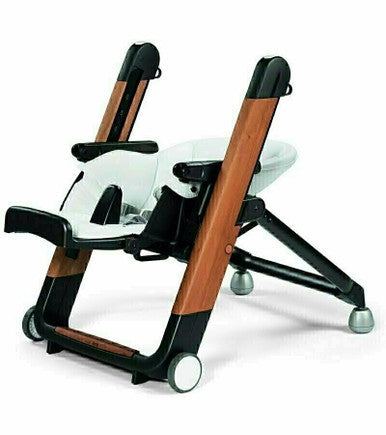 peg perego siesta high chair ambiance brown PegPerego Siesta (Ambiance Brown-White eco leather (brown chassis) – SAM & SAB BABY STORE