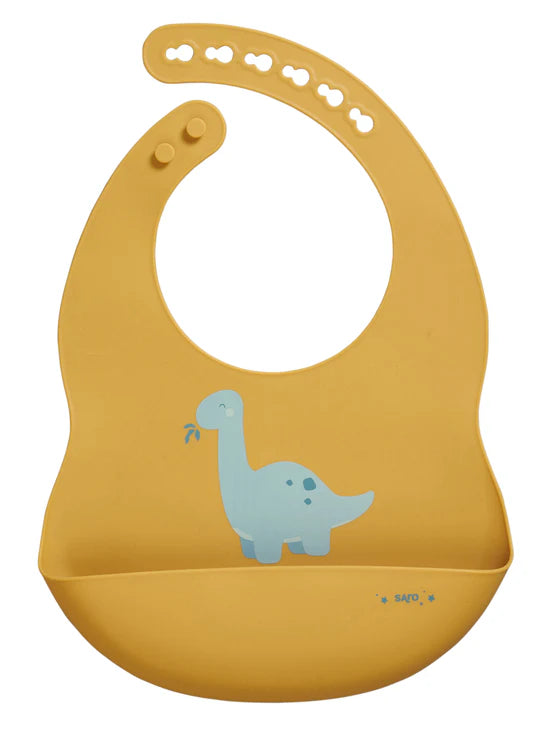 Dino Bib (Mustard)