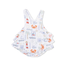 Load image into Gallery viewer, Club Mediterranean - Ruffle Sunsuit
