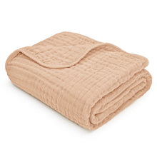 Load image into Gallery viewer, Baby Muslin Blanket in Cream
