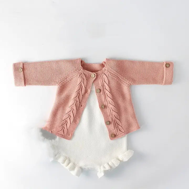 Annie & Charles® knitted organic cotton set