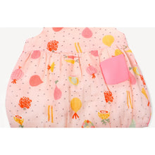Load image into Gallery viewer, Veggie Salad Peter Pan Bubble Baby Romper (Organic Muslin)
