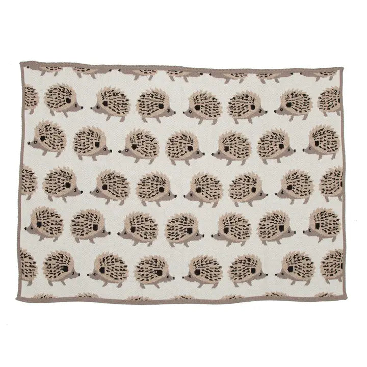 Baby Hedgehog Blanket (Beige)