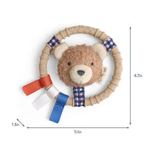 Load image into Gallery viewer, Itzy Ring Pal™ - Teething Ring with Plush Character
