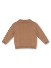 Load image into Gallery viewer, Cactus Llama Applique Baby Button Cardigan Sweater (Organic)
