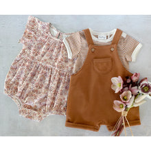 Load image into Gallery viewer, Baby Spring Bodysuit- Toffee Stripe
