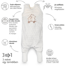 Load image into Gallery viewer, Toddler Sleeping Bag "POPCORN OWL" TOG 2
