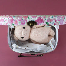 Load image into Gallery viewer, Floral Paper Suitcase
