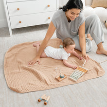 Load image into Gallery viewer, Baby Muslin Blanket in Cream
