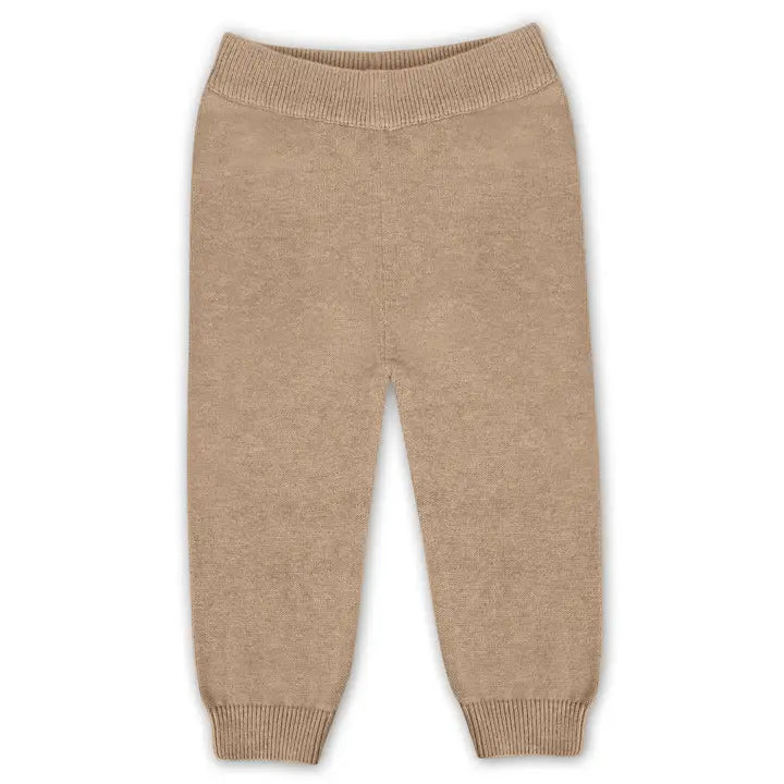 Pocket Sweater Knit Baby Legging Pants (Organic Cotton-Oat Heather)