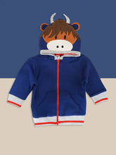 Load image into Gallery viewer, Hamish Highland Cow Hoodie

