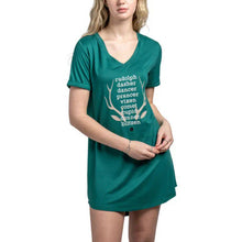 Load image into Gallery viewer, Hello Mello Holiday Sleep Shirts (Green)
