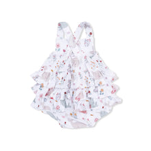 Load image into Gallery viewer, Garden Sea Creatures - Ruffle Sunsuit
