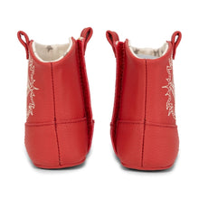 Load image into Gallery viewer, Eco Steps - Western Boot Cherry Red
