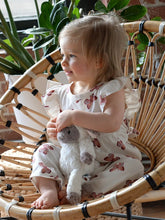 Load image into Gallery viewer, Baby Spring Flutter Long Romper- Butterflies
