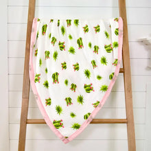 Load image into Gallery viewer, Stuck On You - Bamboo Succulent Baby Toddler Blanket
