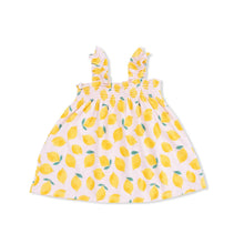 Load image into Gallery viewer, Sunny Lemons - Ruffly Strap Top and Bloomer
