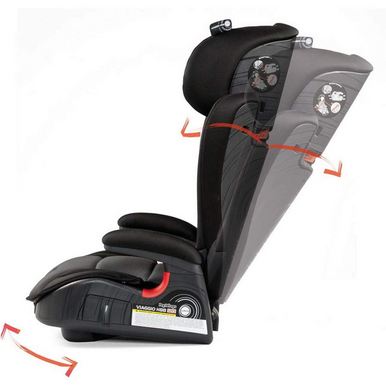 peg perego viaggio hbb 120 booster car seat licorice PegPerego Viaggio HBB 120 (Licorice