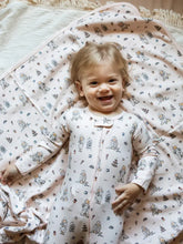 Load image into Gallery viewer, Sweet Paddington | Organic Zipper Footie

