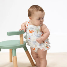 Load image into Gallery viewer, Club Mediterranean - Ruffle Sunsuit
