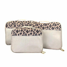 Load image into Gallery viewer, Pack Like A Boss™ - Large Packing Cubes 3pc Set (Leopard)
